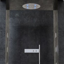 Soffione Doccia LED a Soffitto