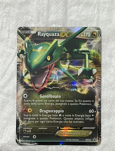 Rayquaza bw47 promo - ex,