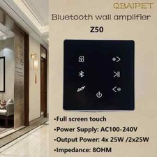 Nuovo Amplificatore da Parete Bluetooth Sistema Audio Home Theater Mini Amplificatore Audio