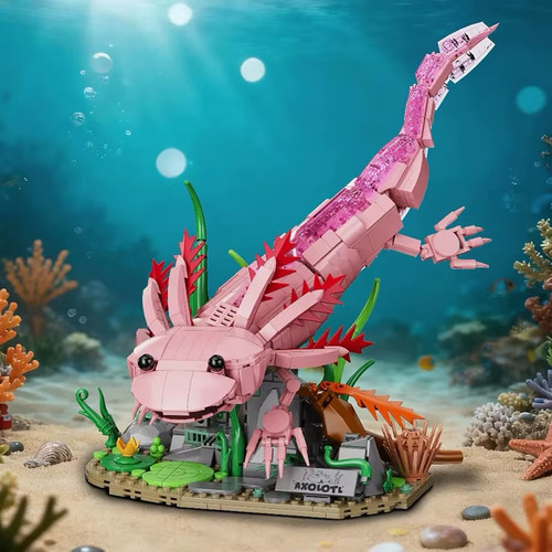 998 pezzi axolotl - axolotl, rosa