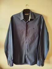 Camicia Burberry Blu Uomo