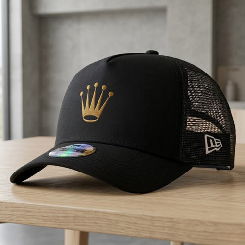 Cappello rolex oro logo - cappello,