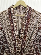 Abito lungo kimono bianco