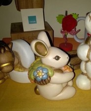 CONIGLIO THUN ZAINO E FIORI 11 CM( CONTATTATEMI PER INFO)