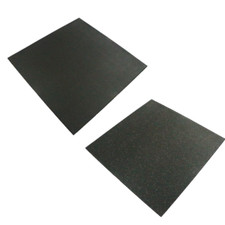 Toorx Pavimentazione Anti-trauma 8 mm Mattonelle Palestra 100x100 cm Grana fine