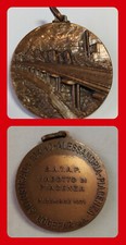 medaglia commemorativa Cogefar - Viadotto a Piacenza, 1971