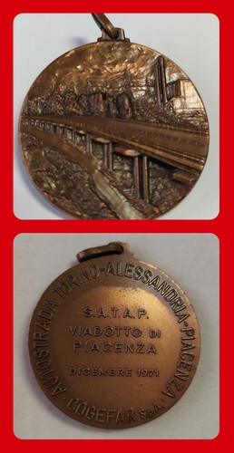 Medaglia commemorativa cogefar - medaglia,