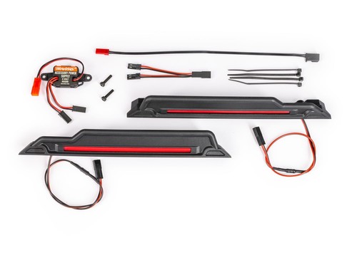 Traxxas 10998 red kit - kit, luce