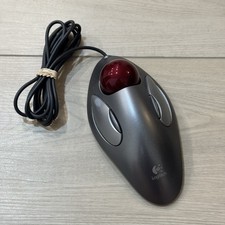 Mouse trackball USB cablato in
