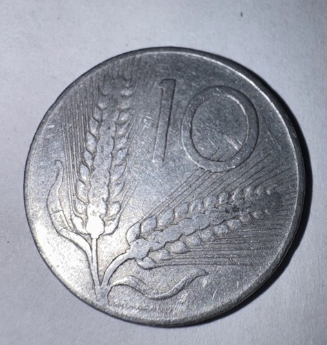 1955 italia lire - 1955-r, 10