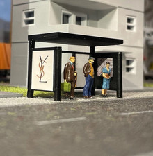 Pensilina Autobus in scala H0