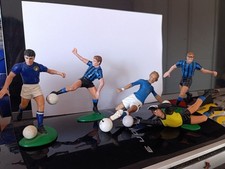 Lotto Action Figure calciatori vintage Totti Vialli con autografo,Zenga MATTHAUS