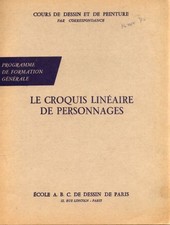 Croquis linéaire de - croquis,