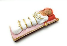 Statua Maria Bambina cm 30 in resina per interni ed esterni MADE IN ITALY