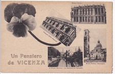 P02852 - CARTOLINA VICENZA - VEDUTINE UN PENSIERO DA VICENZA - p/vg