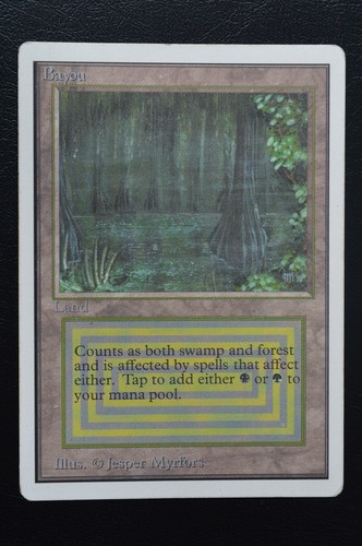 Magic the gathering mtg bayou - magic,