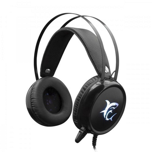 White shark cuffia - shark,