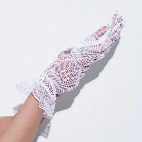 Guanti elasticizzati donna