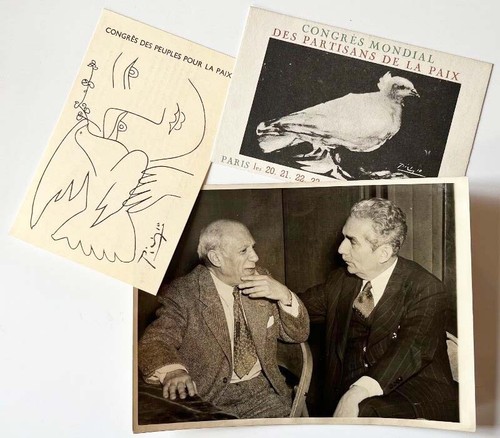 Picasso peuples paix colombe - peuples,