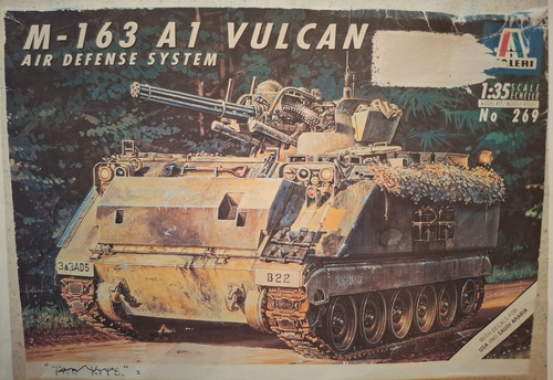 Italeri 163 a1 vulcan - italeri,