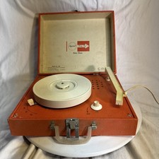 Giradischi vintage arancione