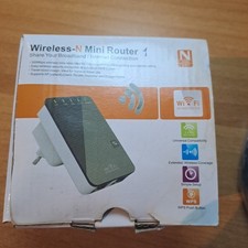 Amplificatore Ripetitore Wi-Fi Mini Router 300Mbps.