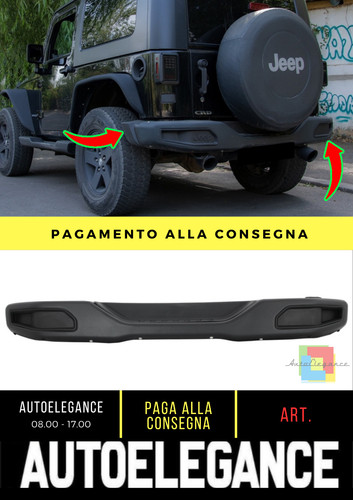 Paraurti posteriore metallo - posteriore,