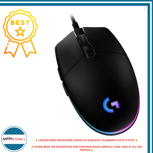 Mouse gaming logitech - mouse, g203
