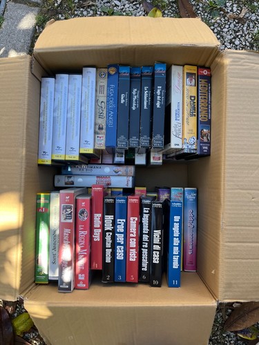 Videocassette vhs lotto - videocassette, serie