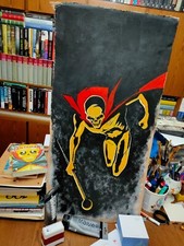 Fantaman Dipinto Acrilico Su Cartone - Acrylic Painting OnCardboard