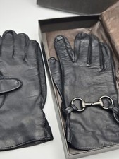 Gucci Guanti Donna In Pelle