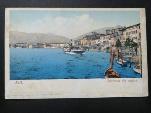 Cartolina salo lago garda - cartolina,