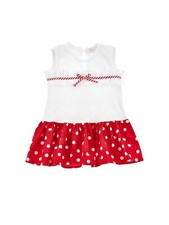 MONNALISA  ABITO VESTITO  BAMBINA  PRIMAVERA ESTATE TAGLIA  6 9 12  36 MESI