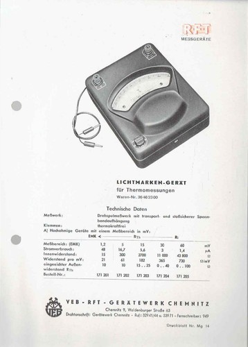 Dispositivo marca luce - luce, rft