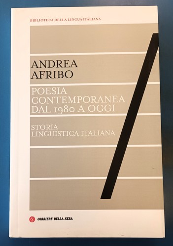 Poesia contemporanea dal - poesia,
