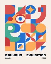 Poster mostra Bauhaus - Arte