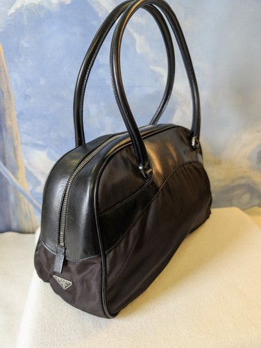 Borsa bowling prada nera - prada, in