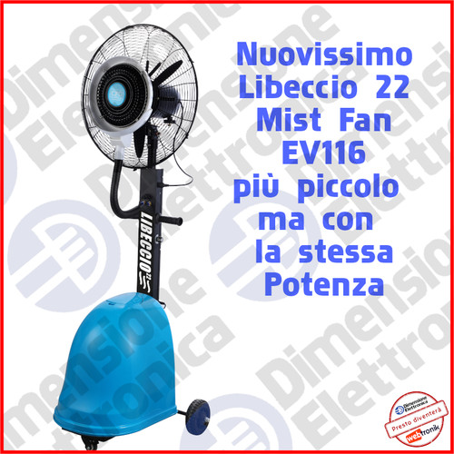 Ventilatore con nebulizzatore - con,