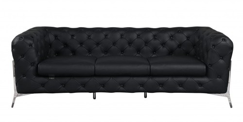 Black italian leather - 93,