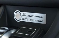 PLACCA PER ALFA ROMEO GIULIETTA CON SCRITTA 1.4 2.0 TBI JTDM JTD TURBO SPORT