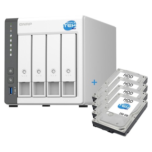 Qnap 433 nas bay - ts-433, 4-bay