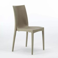 Sedie poly rattan bar giardino - bar,