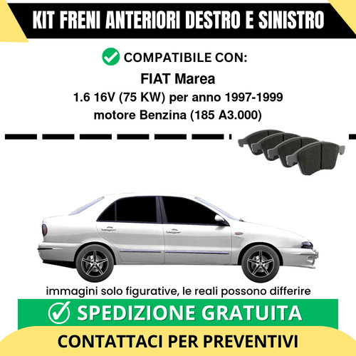 Pastiglie freno anteriori - freno, per