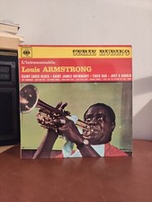 Vinile 33 giri Louis Armstrong Serie rubino CBS – 52027