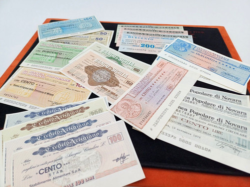 Mini assegni misti lotto - mini, 21