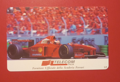 Scheda telefonica ferrari - telefonica,