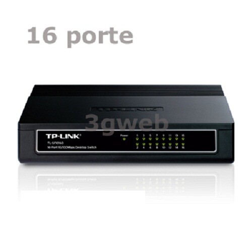 Switch porte rj45 - switch, 16