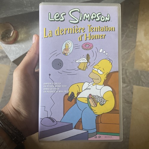 Vhs les simpson dernière - vhs, la