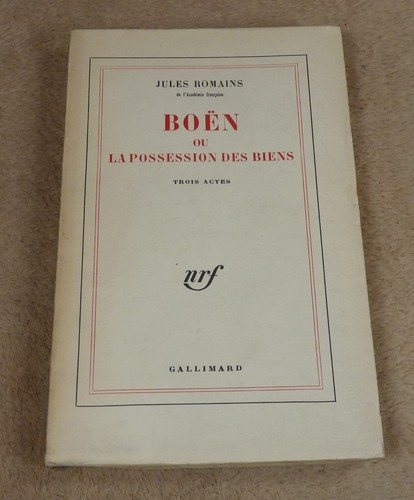 Jules romains boen ou - -,