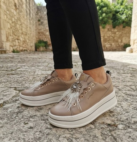 Sneakers donna con gioiello - sneakers,
